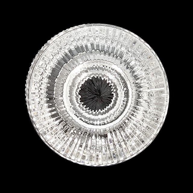 Transparent Late 20th Century Waterford Prestige Heavy Cut Crystal Pedestal Bowl 5.25" For Sale - Image 8 of 9