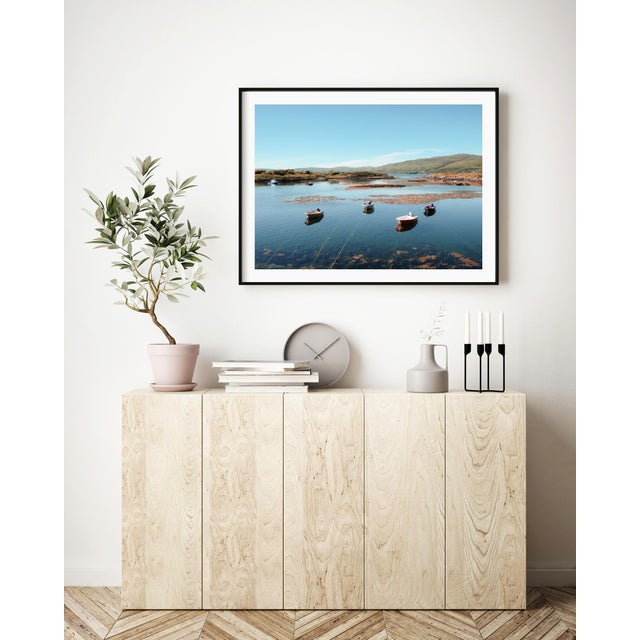 Contemporary Coastal Landscape Photograph, Isle of Mull, Scotland 'Small Boats, Mull', 45 X 30" Fine Art Photography Print For Sale - Image 12 of 12