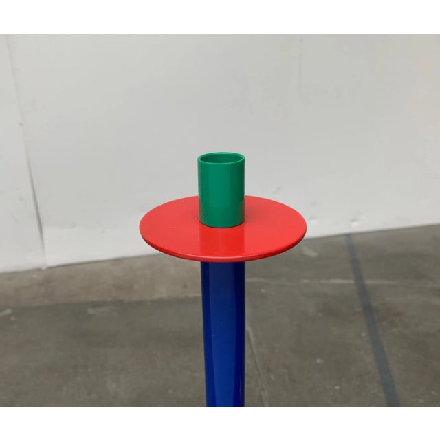 Postmodern Postmodern German Candleholders from SKS, West Germany, Set of 3 For Sale - Image 3 of 18