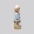 Traditional Antique German Bisque Porcelain Boy Figurine 10" - Hand Painted For Sale - Image 3 of 6
