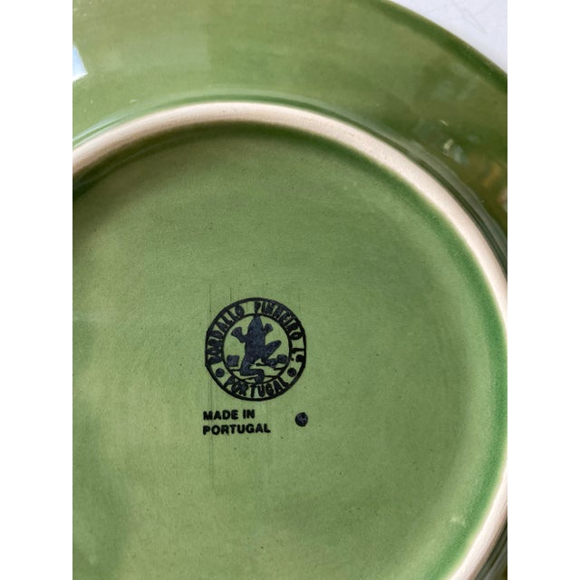 Farmhouse Bordallo Pinheiro Butterfly Wheat Butter/Dessert Plate For Sale - Image 3 of 8