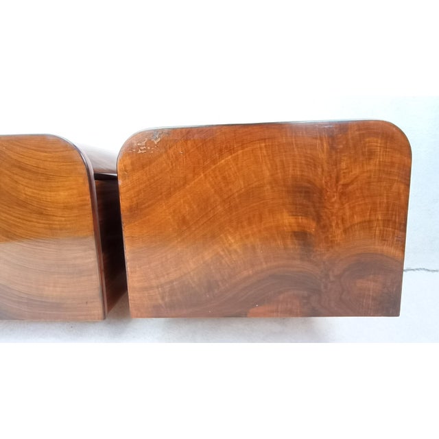 Bedside Tables by Jindřich Halabala for Up Závody, 1960s, Set of 2 For Sale - Image 6 of 17