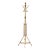 Antique Brass Barbershop Coat Tree For Sale
