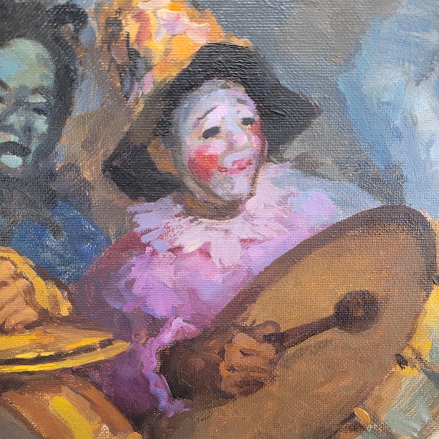 1960s José María García Fernández, Carnavales, Castilviejo, 1960s, Oil on Canvas, Framed For Sale - Image 5 of 18