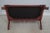 Chinese Chippendale Style Painted Finish Settee Bench For Sale - Image 18 of 18
