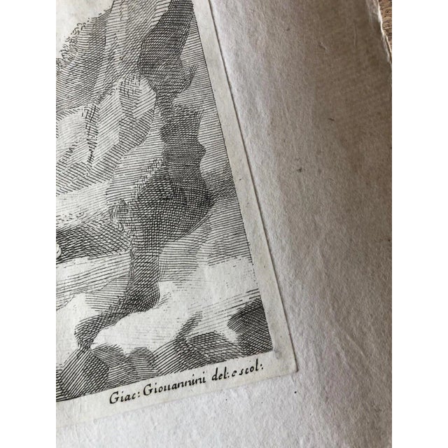 Antique Print- 18th Century Etching For Sale - Image 4 of 11