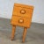 Wonderful Early to Mid-20th Century Art Moderne solid maple 2 drawer nightstand in the style of Bissman and after Russel...