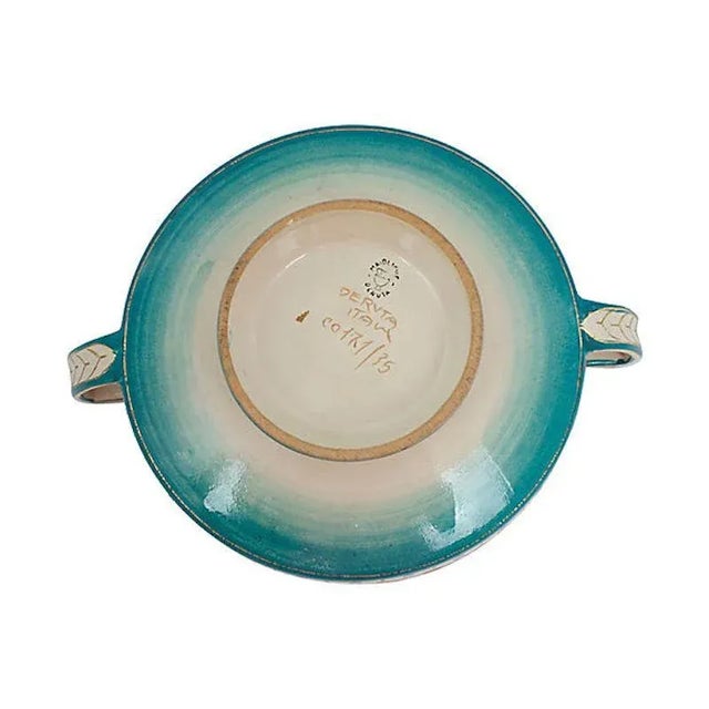 Ceramic Mid-Century Deruta Sgraffito Pottery Bowl For Sale - Image 7 of 8