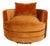 Large Swivel Chair in Velvet, 2010s For Sale