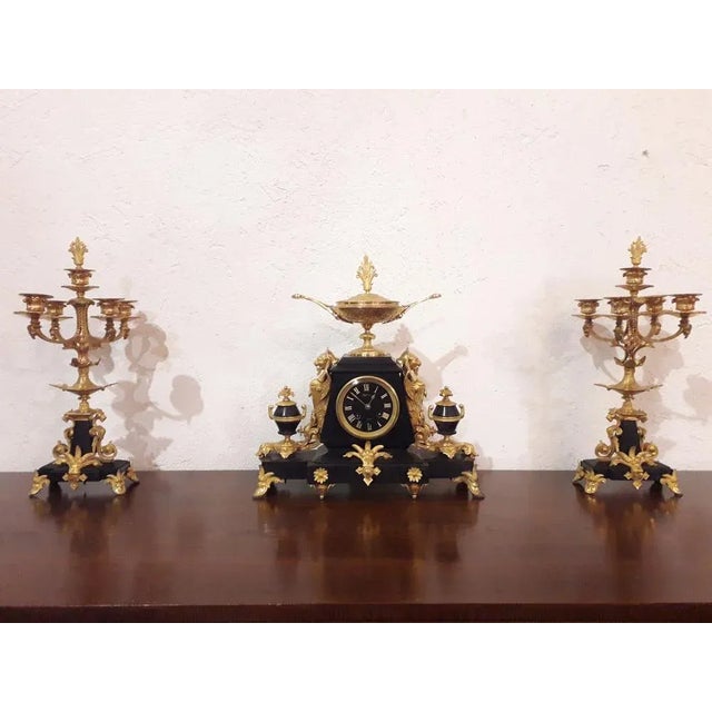 Vintage Art Deco Candlesticks, 1920s, Set of 3 For Sale - Image 9 of 9