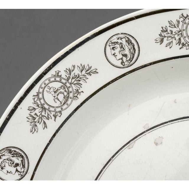French Creamware Tableware, 3 Pcs. For Sale - Image 11 of 15
