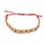 Strength & Luck Red Gold Adjustable Unisex Bracelet For Sale - Image 10 of 10
