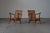 Dutch Teak and Webbing Chairs, 1950s, Set of 2 For Sale - Image 4 of 17