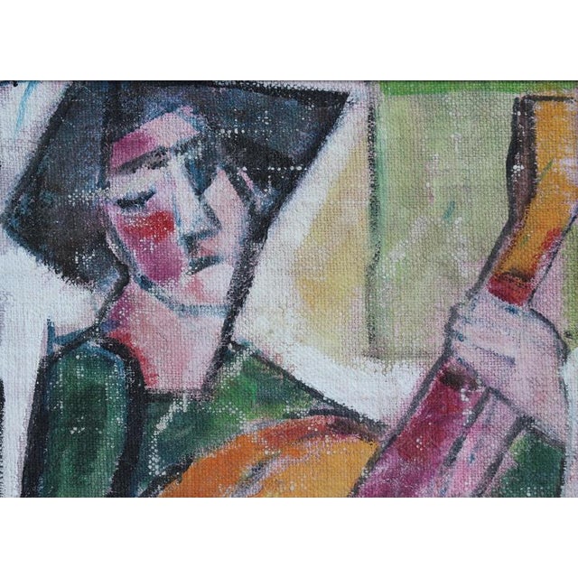 Hidden Portraits VIII, 1980s, Acrylic on Canvas, Framed For Sale - Image 13 of 15