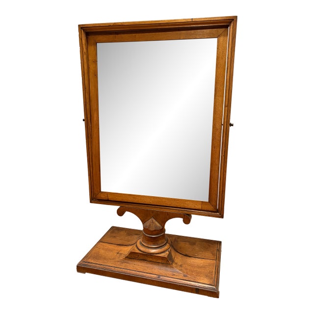 Antique French Cheval Tabletop Mirror For Sale