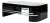 Art Deco Coffee Table in Black Lacquer and Metal Leaf, Circa 1935 For Sale