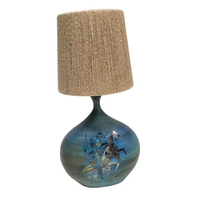 Ceramic Lamp from Delespinasse, 1950s For Sale