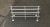 Mid-Century Modern Minimalist Coat Metal Rack, 1960s For Sale - Image 14 of 18