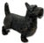 This Really is a Great Looking - Very Hard to Find "Wedge" Type Vintage Cast Iron Standing Scottish Terrier / Scottie Dog...