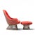 Gray Warren Platner for Knoll Mid Century Easy Lounge Chair and Ottoman For Sale - Image 8 of 10