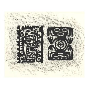 Stewart Who Am I Tribal Woodblock