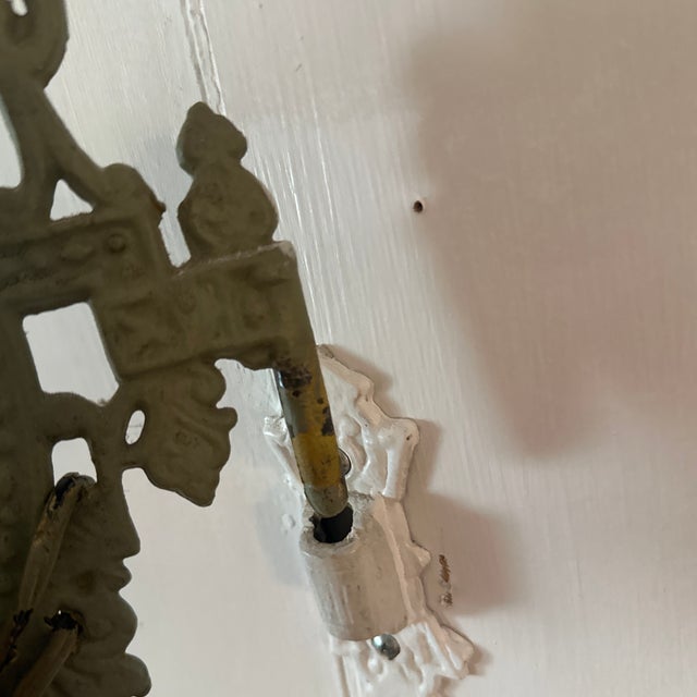Metal Late 19th Century Bradley & Hubbard Original Wall Sconce For Sale - Image 7 of 8