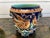 Antique Majolica Bird Planter Cache Pot Jardinière Cobalt Blue Wasmuël c1890. Direct from Europe, a striking antique...