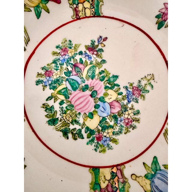 Famille Rose Large Bowl For Sale In Miami - Image 6 of 7