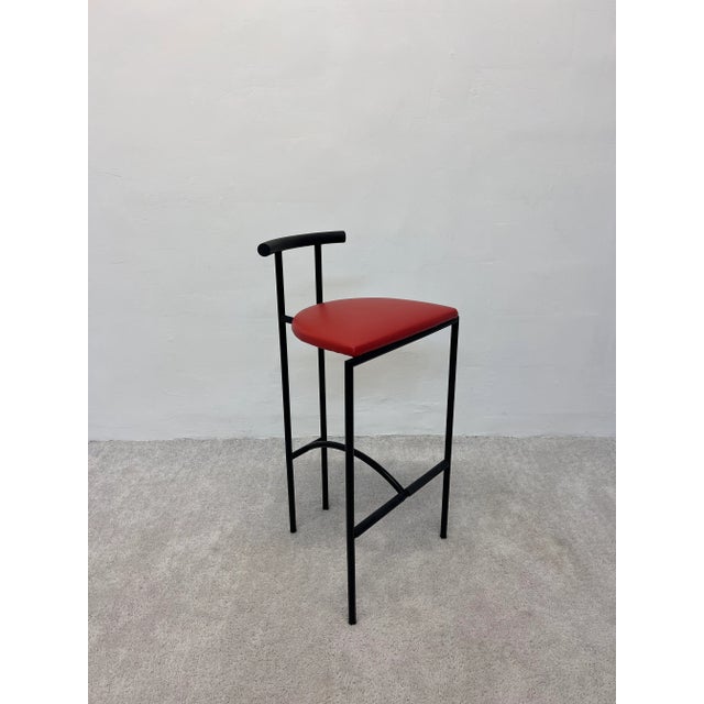 Postmodern Rodney Kinsman Tokyo Stool for Bieffelplast, Italy 1980s For Sale - Image 3 of 13