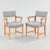 Josef Frank 695 Armchairs Svenskt Tenn Set of Four For Sale - Image 6 of 11