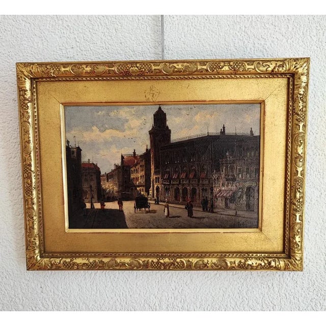 August von Siegen, Paysage, Oil on Canvas, Framed For Sale - Image 9 of 9