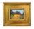 American Floral Flowers in Bloom Canyon Impressionist Landscape Oil Painting Including the Antiqued Gold Wood Frame For Sale - Image 3 of 8