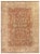 Exquisite Rugs Serapi Hand knotted Wool Rust/Gold Rug-9'x12' For Sale - Image 9 of 9
