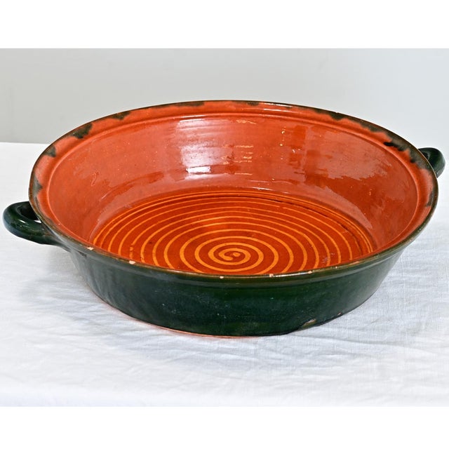 French 19th Century Haute-Savoie Pottery Tian Bowl For Sale In Baton Rouge - Image 6 of 8