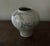 Asian Korean White Celadon Style Vintage Pottery With Cherry Flower Design For Sale - Image 3 of 6