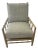 Brand New Coastal Designer Accent Chair For Sale