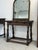 This late 19th to early 20th century Baroque Revival oak table has a fold-over top. When opened, it reveals an inset...