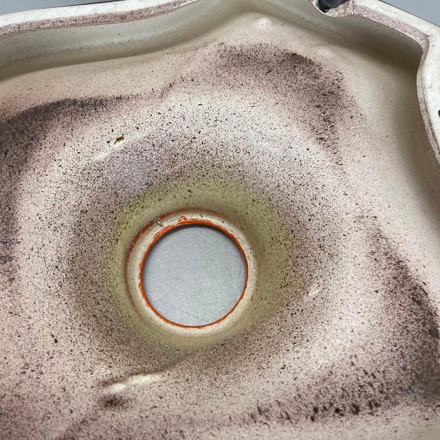 Fat Lava Ceramic Wall Lights from Hustadt Leuchten, Germany, 1970s, Set of 2 For Sale - Image 17 of 18
