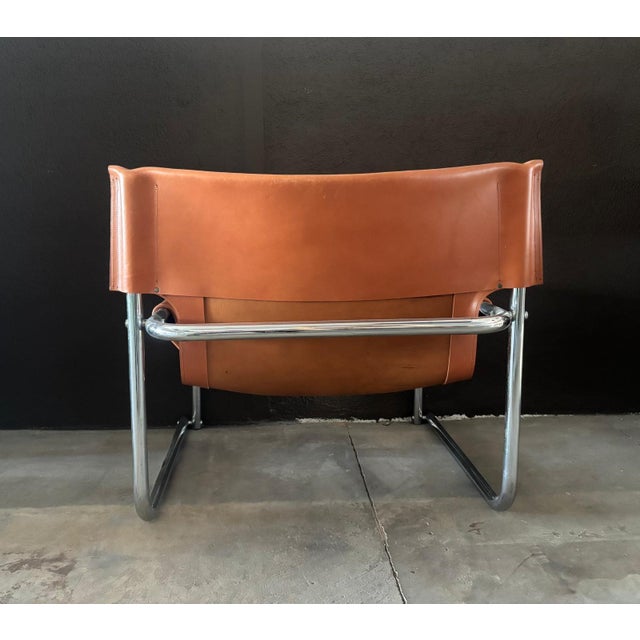 Metal Sling Chair T1 by Rodney Kinsman for Bieffeplast, 1960s For Sale - Image 7 of 9