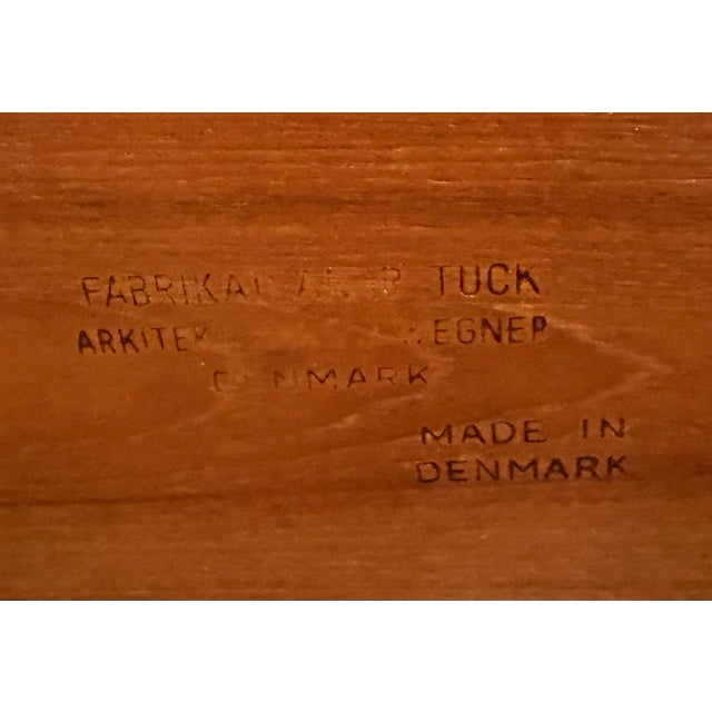 Hans J. Wegner for Andreas Tuck at-48 Danish Modern Serving Trolley With Removable Tray, Circa 1960s For Sale - Image 10 of 10
