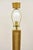 Early 21st Century Decorator Fine Art Lamps Gold Gilt Metal Skyscraper Modern Floor Lamps - A Pair For Sale - Image 5 of 12