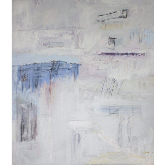 "Where I Was and Where I Don’t Want to Be" Contemporary Abstract Mixed Media Painting by Brian Jerome For Sale - Image 4 of 4