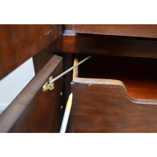Henredon Pan Asian Armoire Wardrobe Chest For Sale - Image 10 of 14