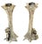Yaacov Heller Adam and Eve Sterling Silver Candlesticks, Pair, 1993 For Sale - Image 17 of 18