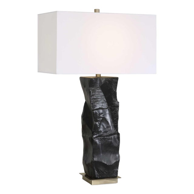 Altaria Black Table Lamp For Sale