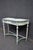 Late 20th Century Maitland-Smith Hand-Painted Floral Accent Table For Sale - Image 5 of 13