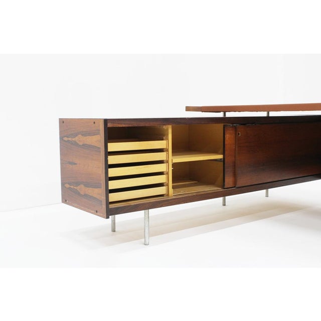 Mid-Century Rosewood Executive Desk by Sven Dysthe for Dokka Mobler, 1960s For Sale - Image 14 of 15