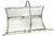 Danny Alessandro Danny Alessandro Chrome & Glass Fireplace Log Holder / Magazine Rack, Italy, 1970s For Sale - Image 4 of 13
