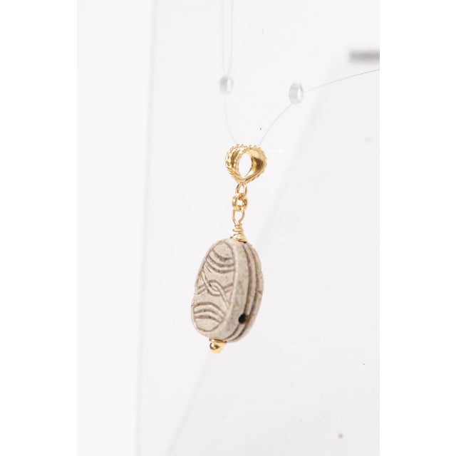 Egyptian Scarab Pendant For Sale - Image 10 of 10