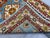 Blue and Burgundy Kazak Wool Runner Rug, Tribal Hallway Rug, 2'9" X 13'1" For Sale - Image 15 of 15